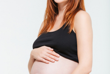 Снимка на бременна жена