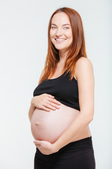 Снимка на бременна жена