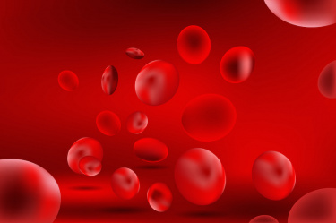 Илюстрация на червени кръвни телца